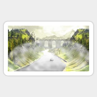 Fantasy Landscape Sticker